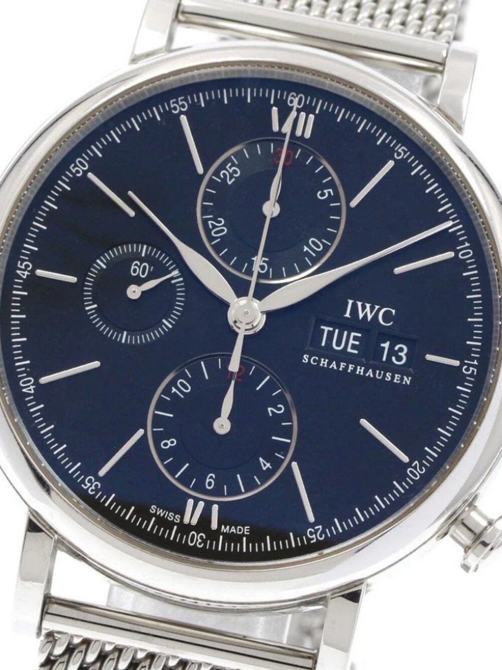 IWC SCHAFFHAUSEN Portofino Chronograph IW391030 Day date Automatic Men's